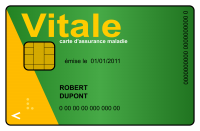 Photo de carte vitale Carte vitale